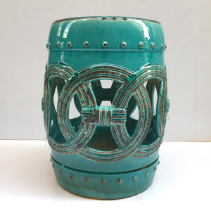 Vintage Chinese Ceramic Stool - Staunton and Henry