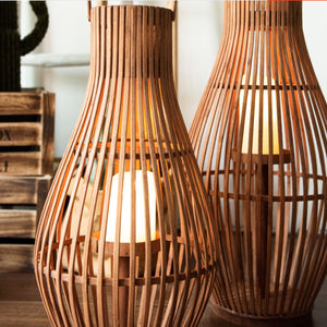 Kuta Bamboo Floor Lantern - Staunton and Henry