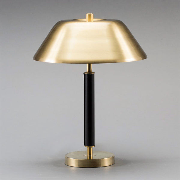 Future Deco Black and Brass Table Lamp - Staunton and Henry