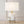 Modern Square White Marble Table Lamp - Staunton and Henry