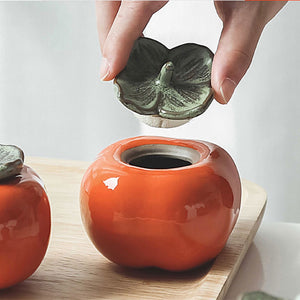 Persimmon Condiment Jars - Set of 2 - Staunton and Henry