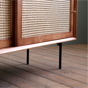 Mid Cenutry Modern Wood TV Cabinet - Staunton and Henry