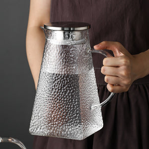 Miyake Dimpled Glass Water Jug - Staunton and Henry