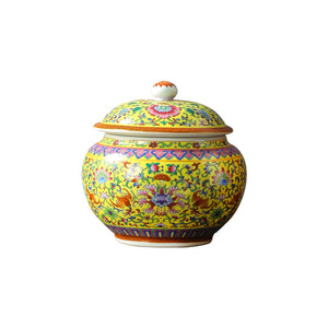 Tang Colourful Chinese Ceramic Container - Staunton and Henry