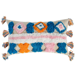 Tenzin Colorful Modern Tribal Throw Cushions - Staunton and Henry