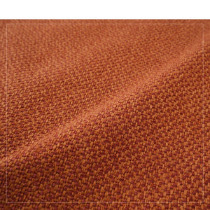 Woven Burnt Orange Throw Cushion - Staunton and Henry