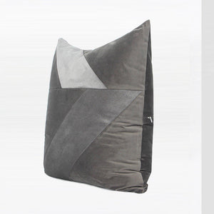 Modern Taupe and Grey Throw Cushion - Staunton and Henry
