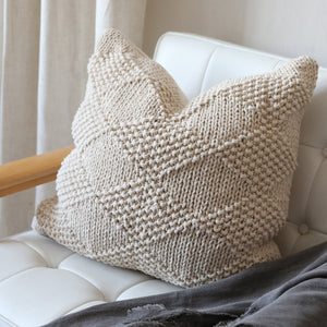 Nordic Chunky Weave Throw Cushion Cover - Staunton and Henry