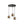 Modern Gold and Smokey Glass Pendant Light - Staunton and Henry
