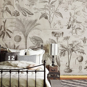 Vintage Botanical Wall Mural - Staunton and Henry