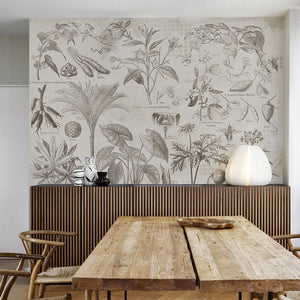 Vintage Botanical Wall Mural - Staunton and Henry