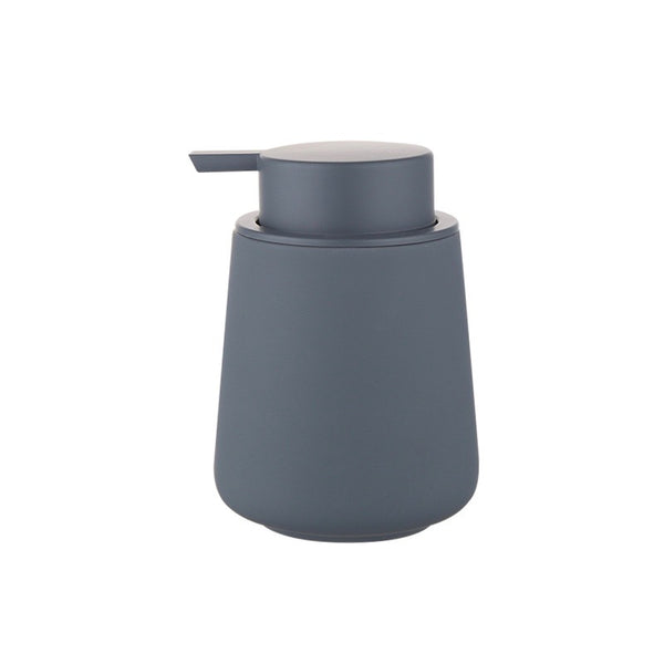 Grey Ceramic Barrel Soap Dispenser Design by A Vintage Affair at Pernia's  Pop Up Shop 2024