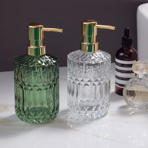 Modern Vintage Glass Soap Dispenser - Staunton and Henry