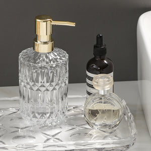 Modern Vintage Glass Soap Dispenser - Staunton and Henry