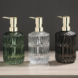 Modern Vintage Glass Soap Dispenser - Staunton and Henry