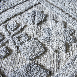 Apichu Modern Grey Tribal Rug - Staunton and Henry