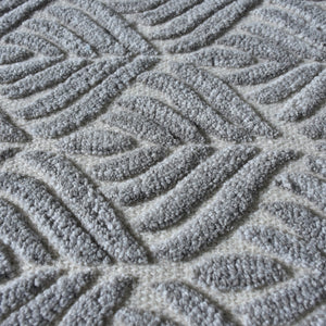 Votive Textured Grey Wool Rug - Staunton and Henry
