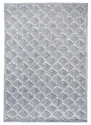 Votive Textured Grey Wool Rug - Staunton and Henry