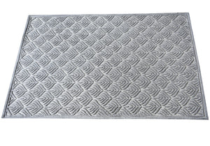 Votive Textured Grey Wool Rug - Staunton and Henry