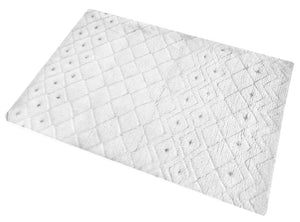 Boyd Modern White Wool Rug - Staunton and Henry