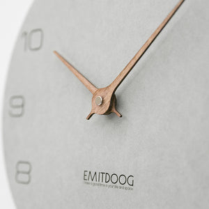 Grey Nordic Wall Clock - Staunton and Henry