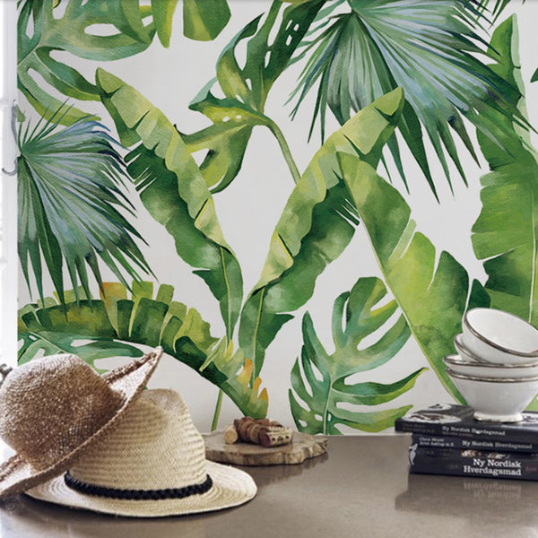 Jungle Palm Leaves Wallpaper - Staunton and Henry