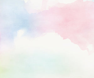 Pink and Blue Watercolors Wall Mural - Staunton and Henry