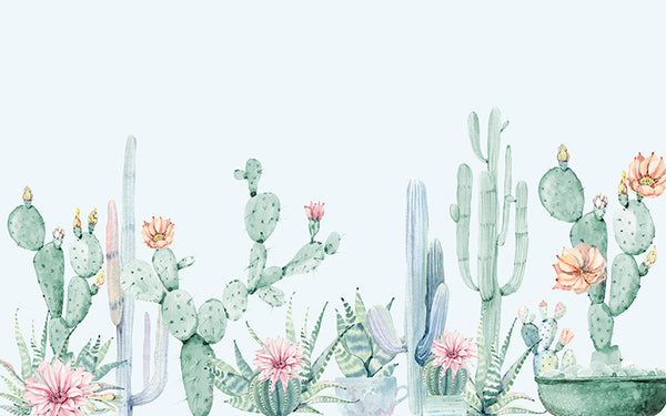 Collection of Cactus Wall Mural - Staunton and Henry