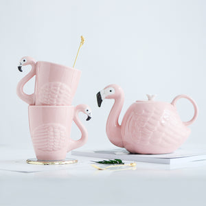 Flamingo Tea Set - Staunton and Henry