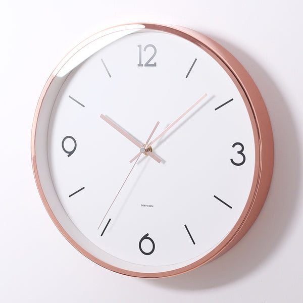 Minimalist Nordic Copper Wall Clock - Staunton and Henry