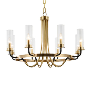 Elegant Modern Gold Chandelier - Staunton and Henry