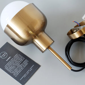 Modern Brass Glow Pendant Light - Staunton and Henry