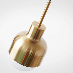 Modern Brass Glow Pendant Light - Staunton and Henry
