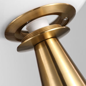 Future Modern Brass Table Lamp - Staunton and Henry