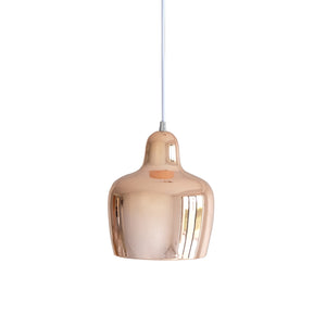 Cowbell Copper Pendant Light - Staunton and Henry