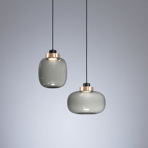 Mars Retro Modern Glass Pendant Light - Staunton and Henry