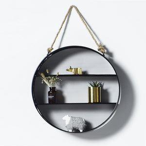Round Hanging Wall Shelf - Staunton and Henry