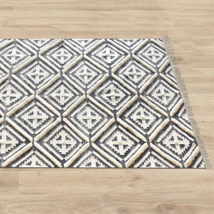 Iruti Textured Modern Tribal Rug - Staunton and Henry
