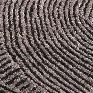 Esher Taupe and Grey Textured Wool Rug - Staunton and Henry