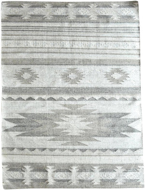 Arva Cream and Beige Modern Kilim Rug - Staunton and Henry