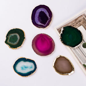 Agate Drink Coasters - Staunton and Henry