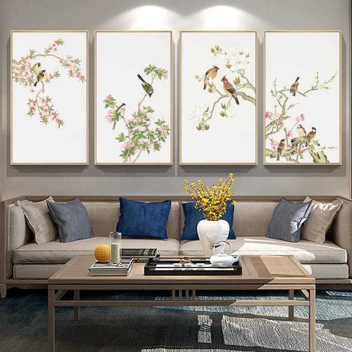 Buy Oriental Birds Wall Art With Frame at 30% Off – Staunton and Henry