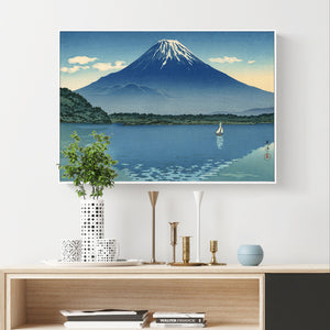 Japanese Mount Fuji Wall Art With Frame - Staunton and Henry