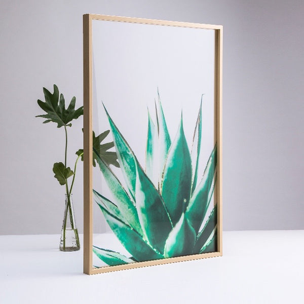 Transparent Botanical Wall Art With Frame - Staunton and Henry
