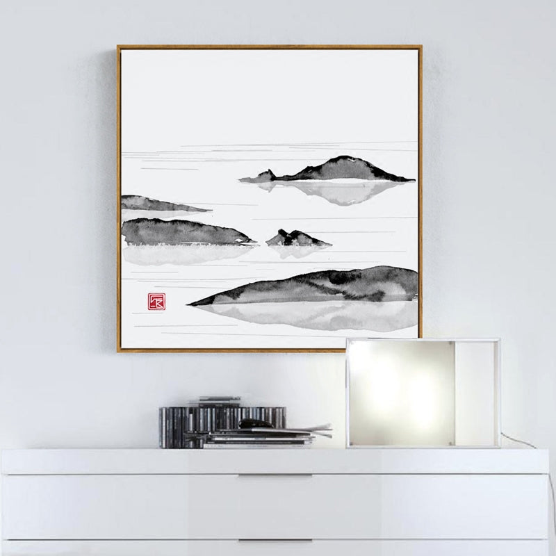 Buy Japanese Mountain Wall Art With Frame at 30% Off – Staunton and Henry