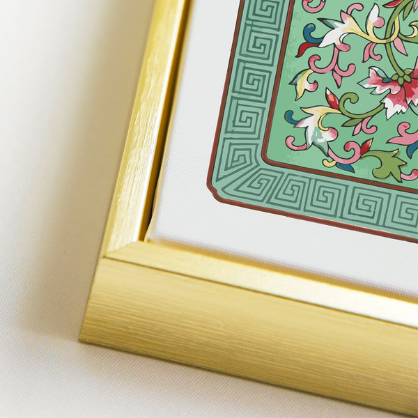 Chinese Wall Art With Frame - Staunton and Henry