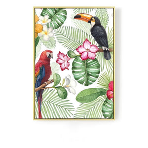 Tropical Wall Art With Frame - Staunton and Henry