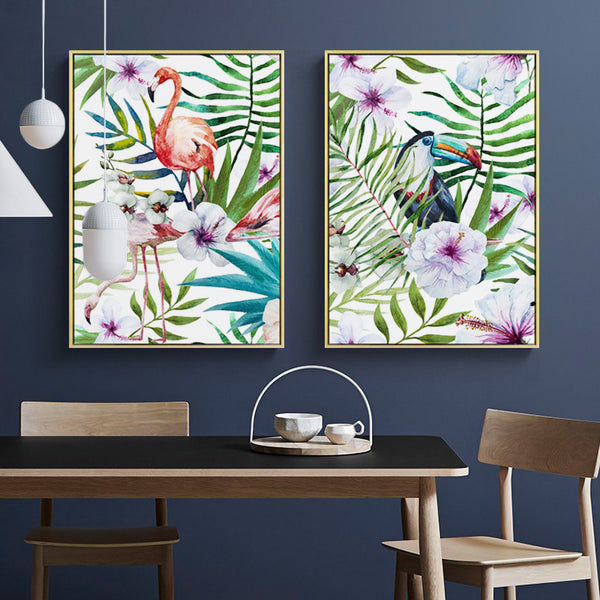 Tropical Wall Art With Frame - Staunton and Henry