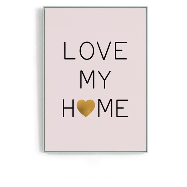 Girls Room Wall Art With Frame - Staunton and Henry