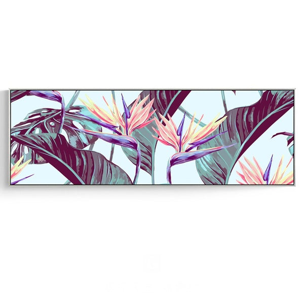 Modern Tropical Wall Art With Frame - Staunton and Henry